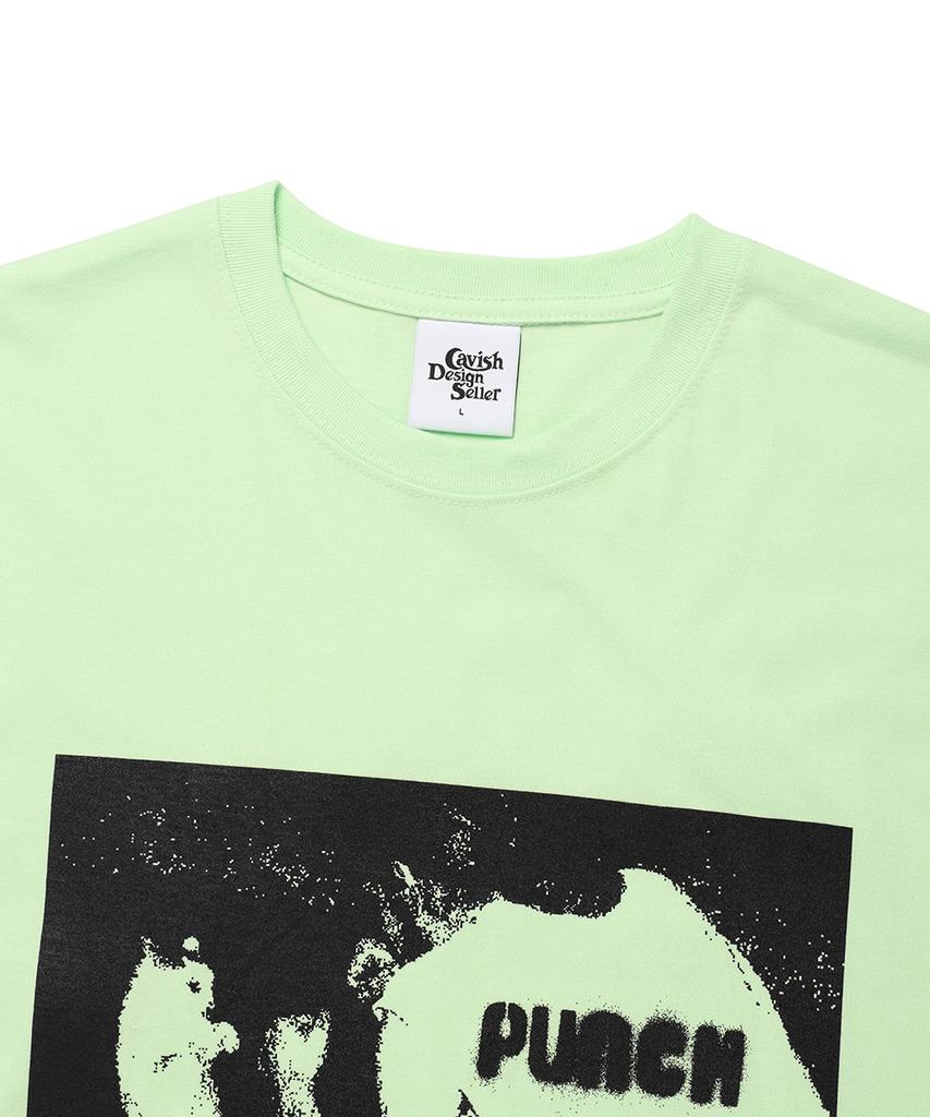 CAVISH Punch Ss Tee Green(Cv2Fmut504A)