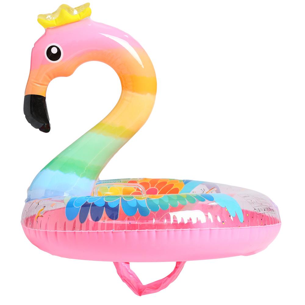 Xiaolv Heart-Shaped Korean Style Baby Swimming Seat Ring with Handle