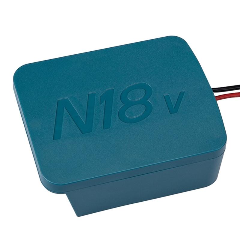PC ABS Material Battery Adapter Resistant To Impact And High Heat For Reliable 18V Conversion Power Tool Accessories