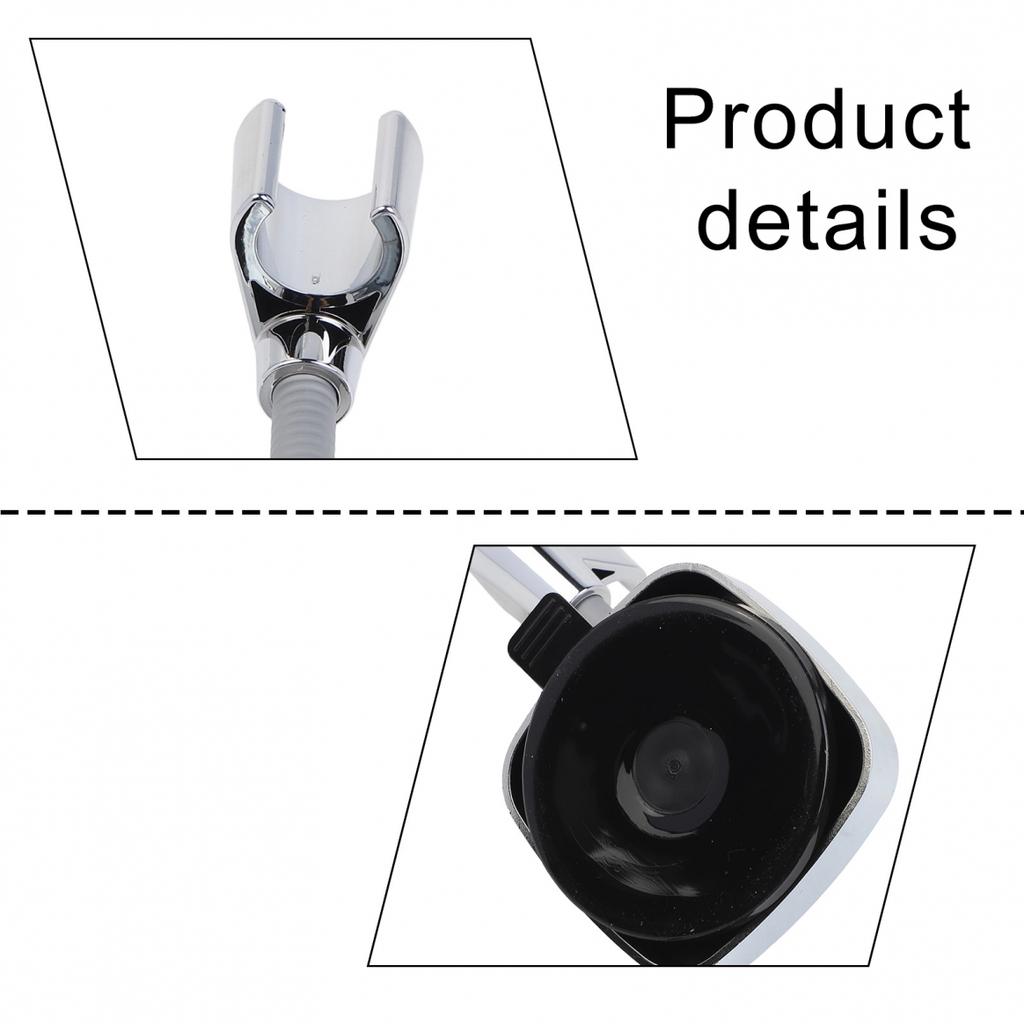 Non-Punching Shower Stand Suction Cup Shower Holder Easy To Install