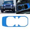 Car Front Drink Cup Holder Decoration Cover Sticker Fit For Jeep Wrangler JL / Gladiator JT 2018 - 2021