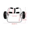 Alloy Kayak Canoe Wheel Dolly Boat Carrier Trolley Cart Transport