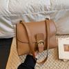 Luxury Retro Lychee Pattern SquareHandbags for Women 2026 New Style Versatile Commute One Shoulder Crossbody Bags PU Pouch