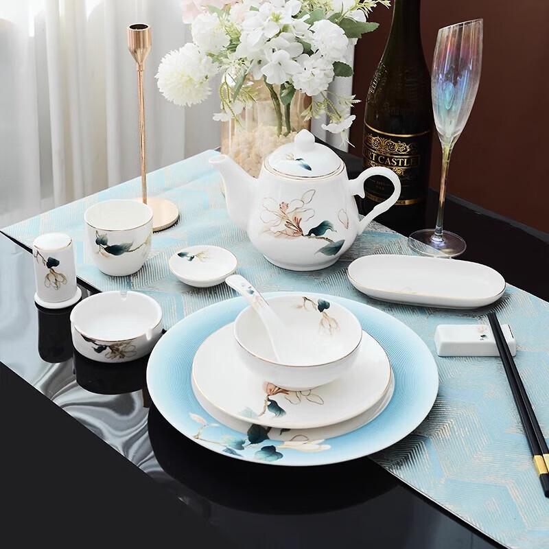 Danshi Zhiyuan Chinese Ceramic Tableware Sets