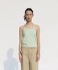 Kueoumeon Cotton Ribbed Sleeveless (Pale Green)