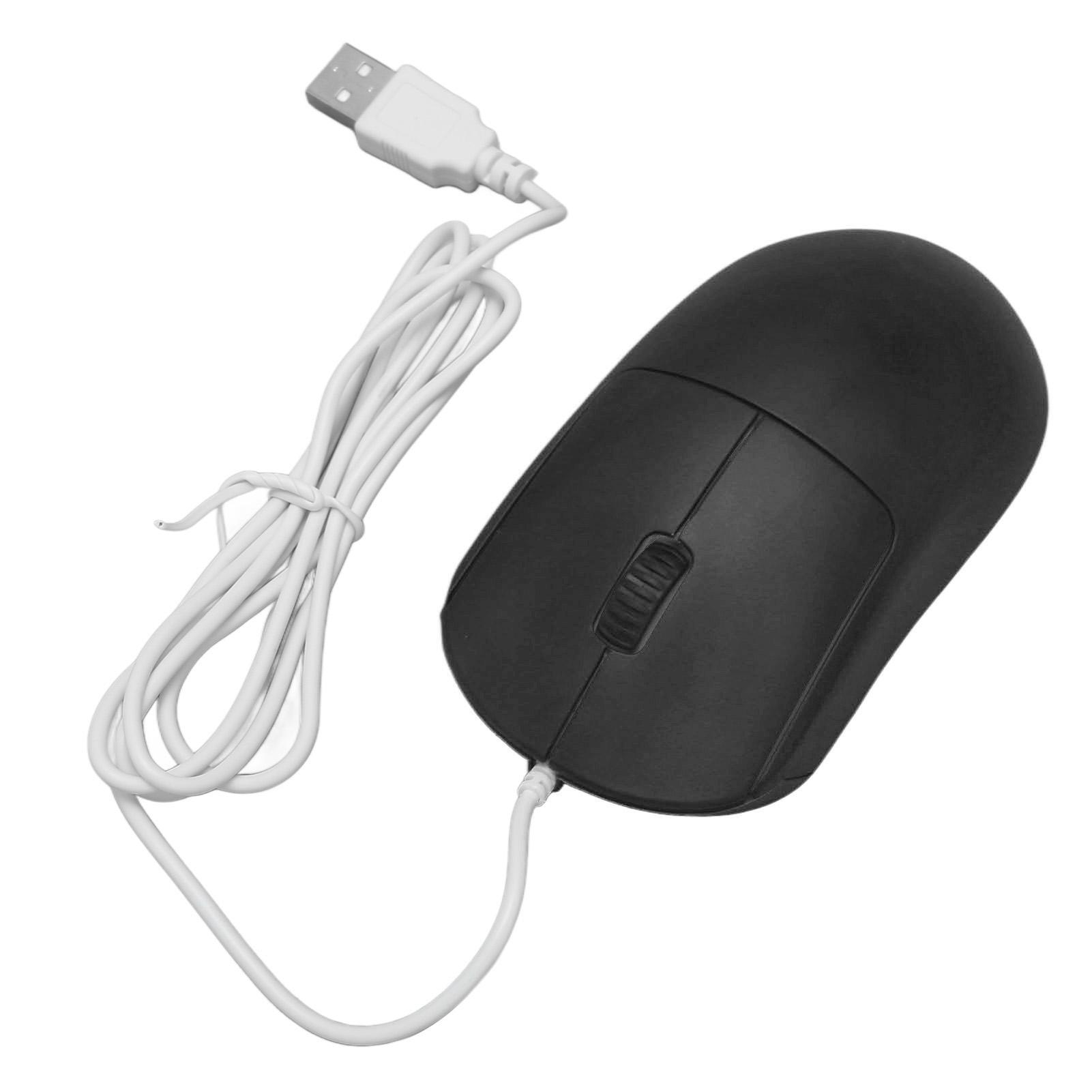 

Проводная мышь Оптическая 1200 DPI USB-порт Эргономичный дизайн Plug and Play Компьютерная мышь для ноутбуков Настольный ПК