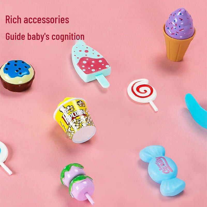 Xidiqi Kids Ice Cream & Candy Cart Play Set