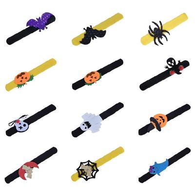 Classic Halloween Design Bracelet Halloween Party Favor Wristband Decor Supplies