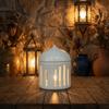 Ethnic Candle Holder Traditional Tea Lights Holder Islamic Lantern Candle Base  Tabletop Decoration