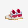 Anta Kids Synthetic Leather Lifestyle Series Trendy Fashion Non-Slip Wear-Resistant Low-Top Kids Skate Shoes Kids sneaker White Red A22519906-1