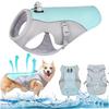Summer Cool Down Gear for Dogs, Dog Cooling Vest UV Sun Protection - Lightweight, Dog Anxiety Relief Vest During Hot Days