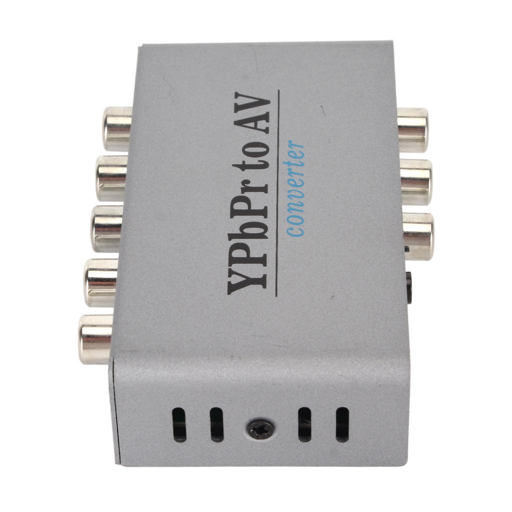 YPbPr zu AV Konverter 1080P60 YPbPr Videoaufnahme YPbPr zu CVBS Komponentenvideo Konverter Adapter wi