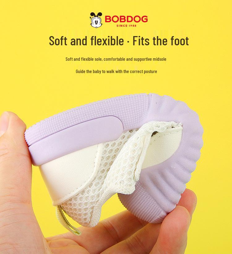 Scarpe Caminatore per Bambini Bobodou - Antiscivolo, Suola Morbida, Rete Traspirante per Neonati e Bambini Piccoli (1-3 Anni) - Calzature Estive Casual e Funzionali.