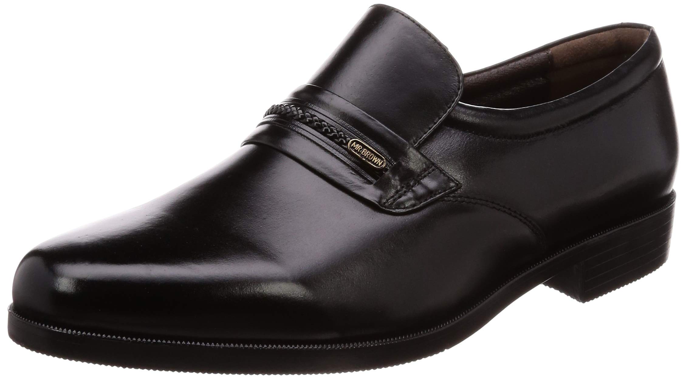 

Moonstar MB1249 Made in Japan Genuine Leather Business Wide Size 27cm Shoes, Lightweight, Width, 4E, Black, чёрный