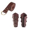 Halloween Costume Accessories Set Medieval Belt Retro Bag Viking Warrior Arm Guards Cosplay Props Anime Accessories