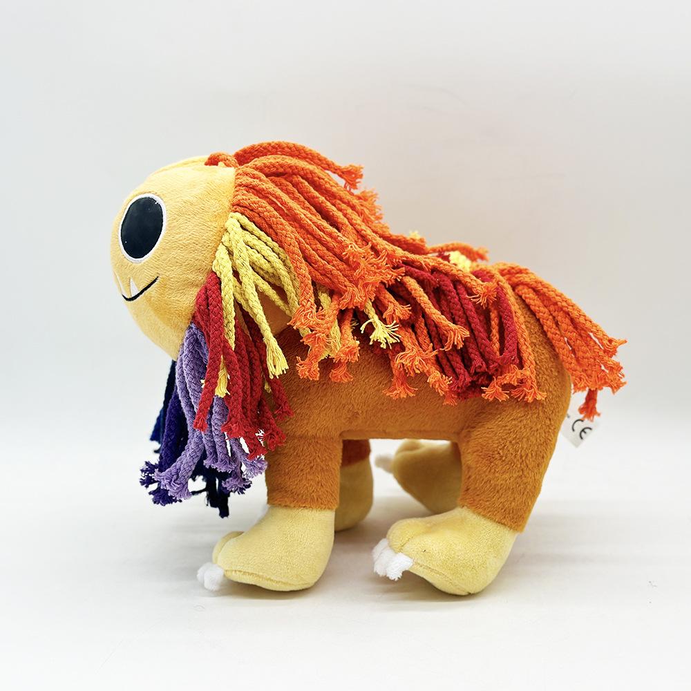 Poppy Playtime Colorful Lion Plush Toy