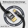 Mini DP To DP Bi-Directional 4K/144Hz Cable for Laptop/Monitor, 1.4 Version, Supports 16K Video