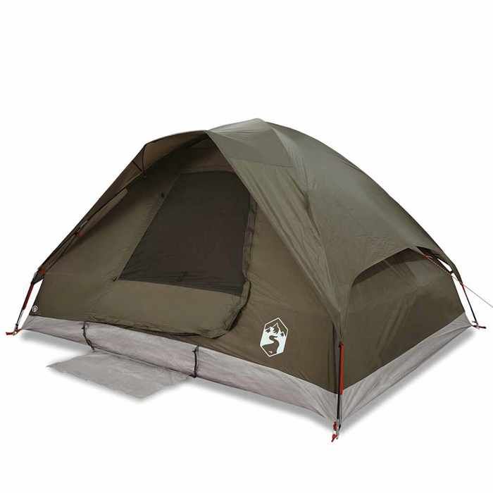 VidaXL Tente familiale à dôme 6 personnes marron imperméable 4009646