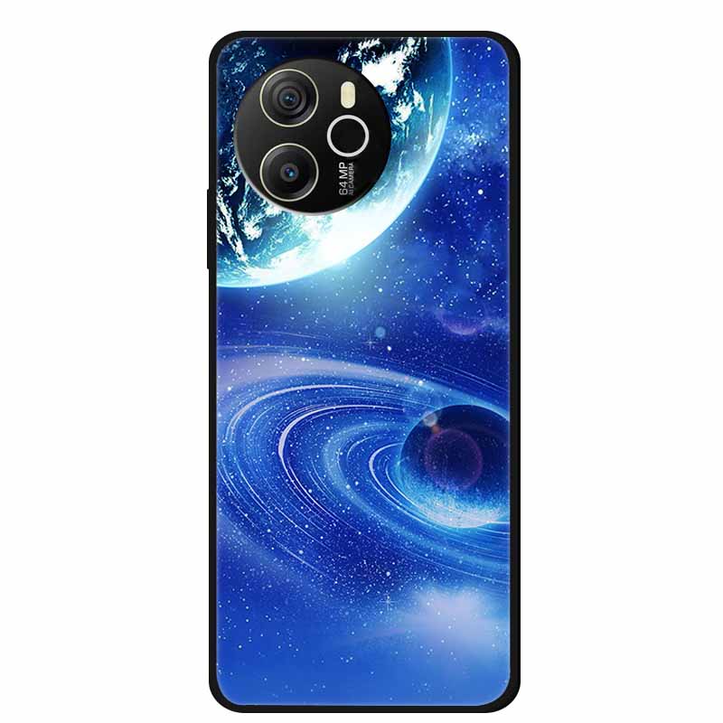 Handyhülle Für Blackview Shark 8 Rückseitenabdeckung Case 6.78" Schwarzes Silikon Weiche Hülle Für Blackview Shark 8 Hülle Shark8 Stoßfest