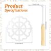 Achappam Mold Frying Tools Cookie Maker Molds Metal Detachable Rosette Maker