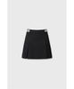 WAAC [Exclusive] Unbalanced Line Pleats Skort Wwkcm26901Bkx