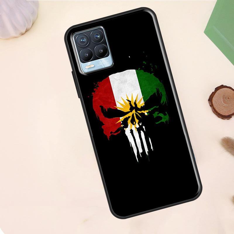 Kurdistan Flag Case For Realme C67 C71 C63 C61 C55 C51 C53 C35 C65 C75 11 12 13 14 Pro Plus GT6 GT7 15 Pro