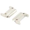 1 Pair Metal Watch Band Adapter for Quick Fit Watch Replaceable Connector for Replacement Silver