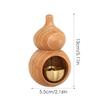Wooden Magnetic Doorbell Shopkeepers Bell Gourd Shape With Crisp Sound Wooden Magnetic Doorbell Shopkeepers Bell Gourd Shape