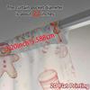 2pcs  Curtains Cute Christmas_a (2) Chic Chic Curtains Polyester Easy Install Curtains Holiday Use for Bedroom Office Kitchen