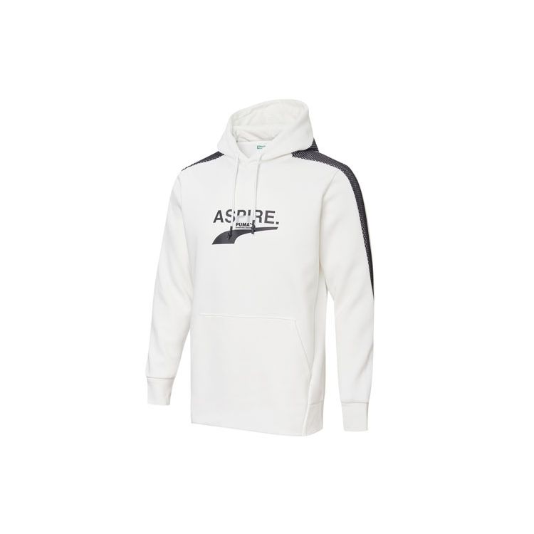 

Puma College Style Color Block Casual Hoodie Men hoodies White 598235-02 M