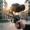 Multiple Position 17mm Ball Head Screw Adapter for Flexible Device Mounting On Selfie Sticks and Action Cameras