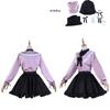 Miku Vampire Hatsune Outfit Skirt Cosplay Anime Women Halloween Costume Party
