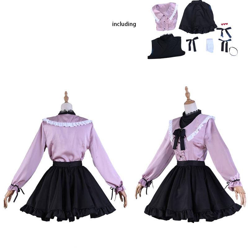 Miku Vampire Hatsune Outfit Skirt Cosplay Anime Women Halloween Costume Party