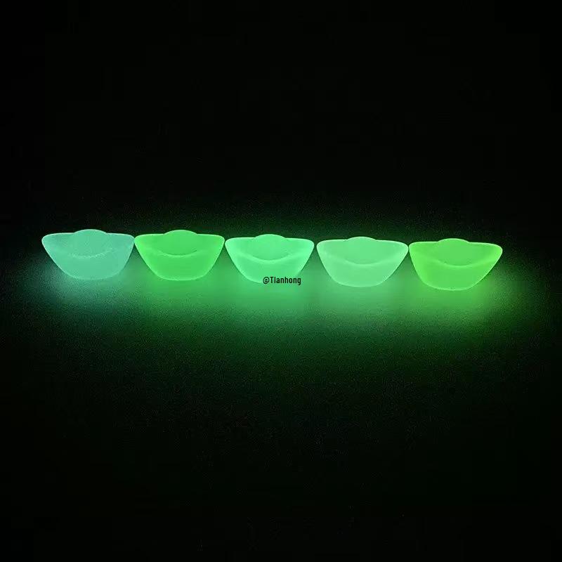 Creative Luminous Ingot Micro Landscape Desktop Ornament - Miniature Gift Decoration