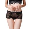 Plus Size High Waist Seamless Lace Tummy Control Underwear (90-300 lbs)