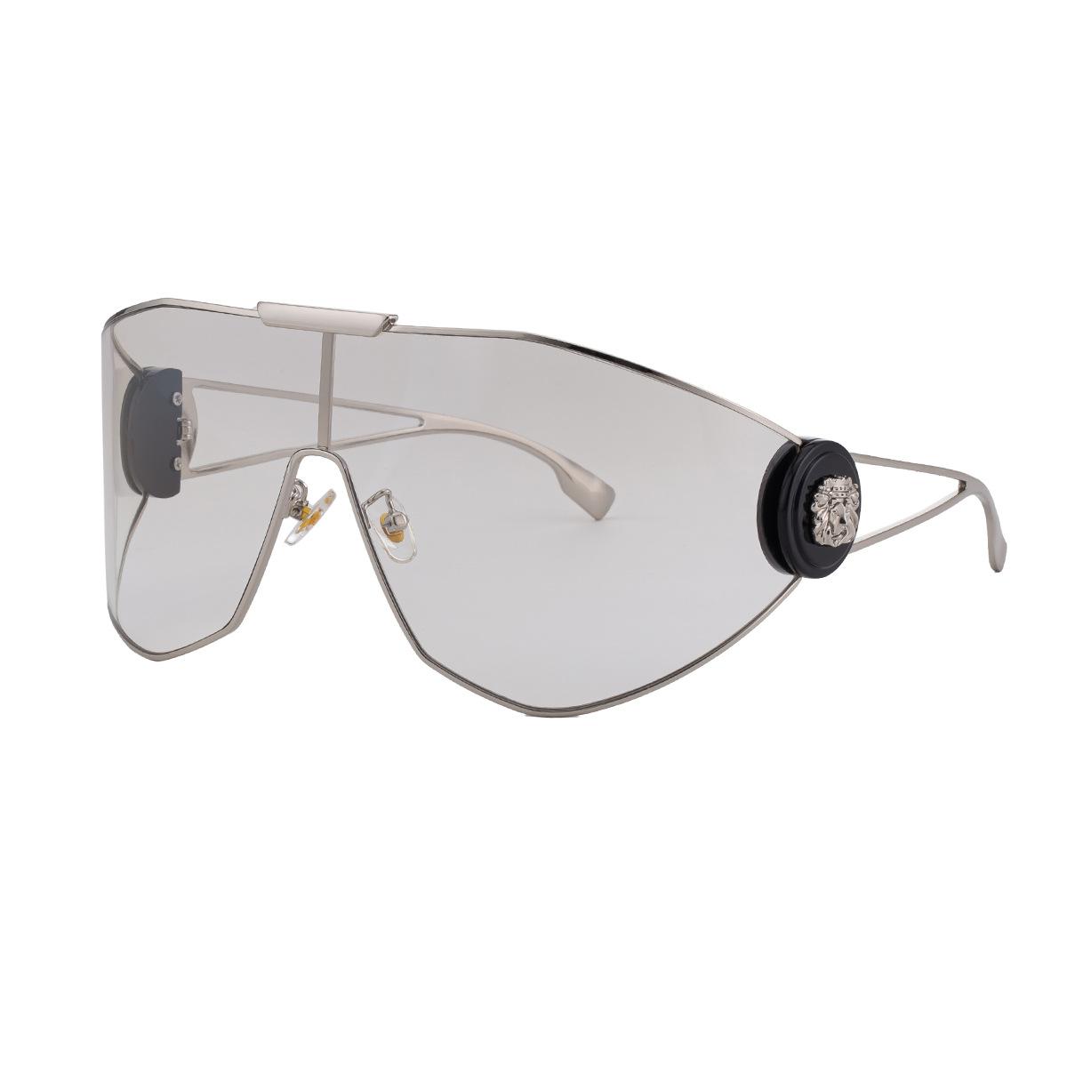

Oversized Conjoined Lens Sunglasses Women For Men 2026 New Vintage Luxury Brand Designer Sun Glasses Punk Big Frame Eye Glasses