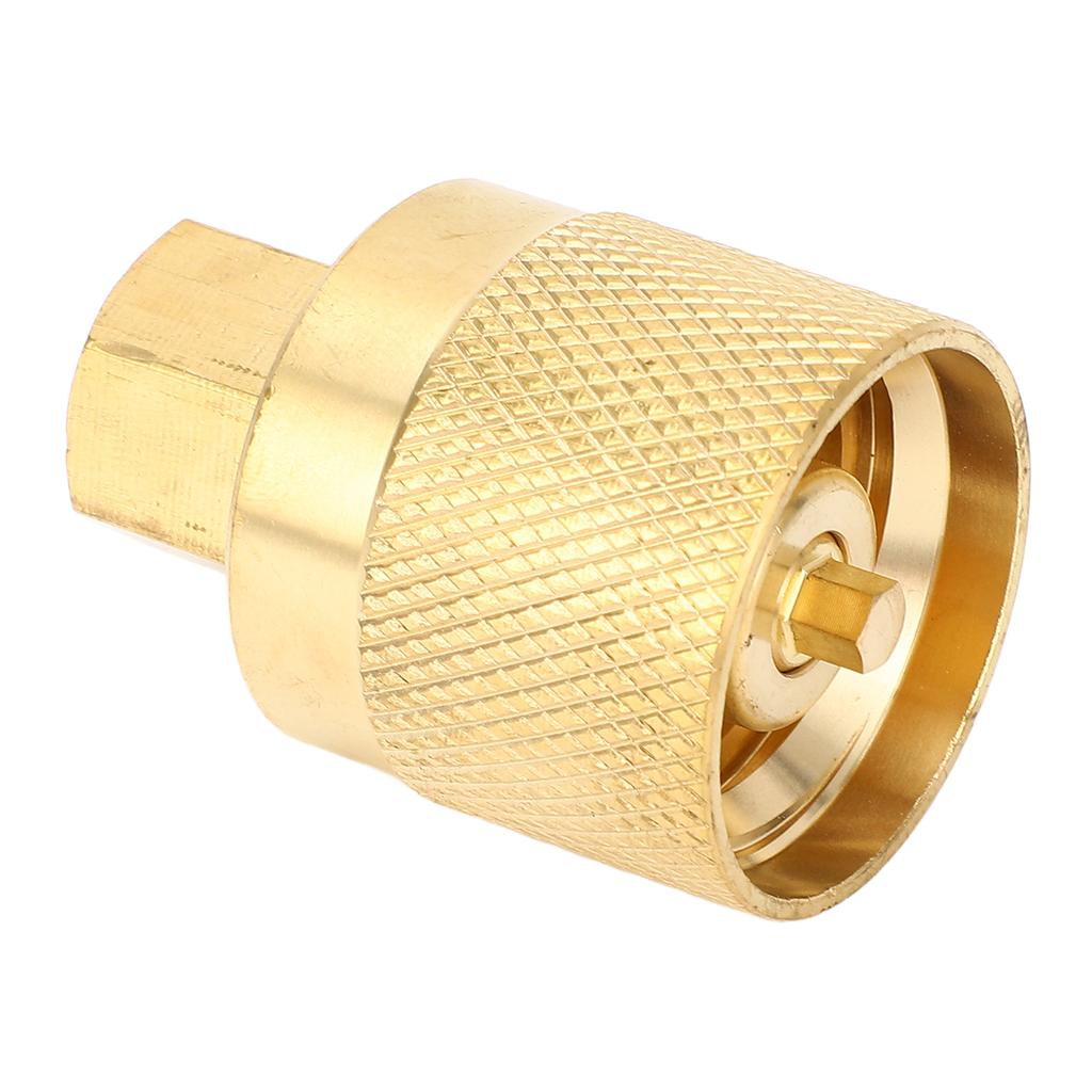 Hona Gaffeltruck Tankanslutning RE7141F Metall Snabbinstallation Gaffeltruck Kopplingsadapter för 20 lb 33,5 lb 43,5 lb Tankar