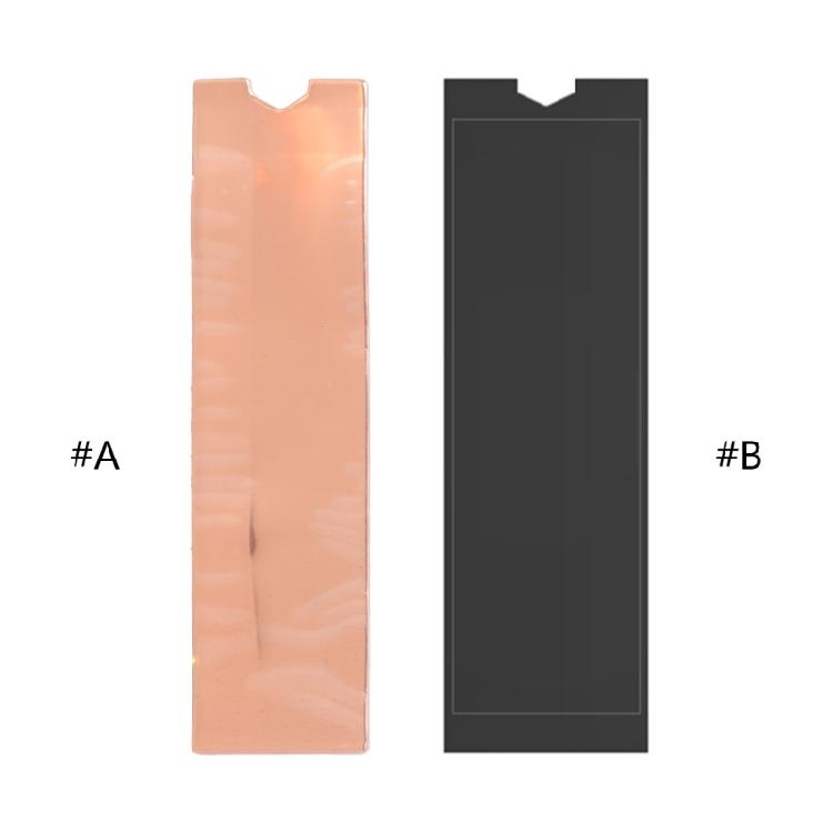 Cooler Radiator for M.2 NGFF 2280 PCI-E NVME SSD Cooling Thermal Pad Copper Grap