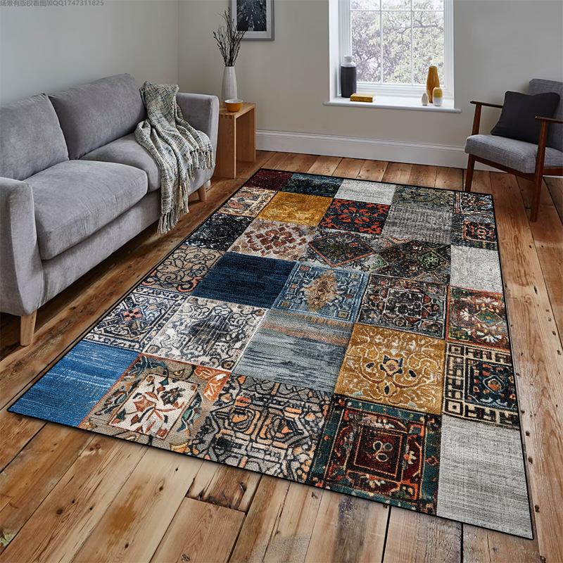 Geometric Carpet Living Room 200x300 Bedroom Carpet Large Area Rugs for Home Decoration Abstract Non-slip Sofa Custom Floor Mats