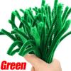 DIY Plüsch Chenille Stäbe Stiel Pfeifenreiniger Plüsch Lametta Stiele Drahtstiele Kinder Lernspielzeug DIY Bastelbedarf Großhandel