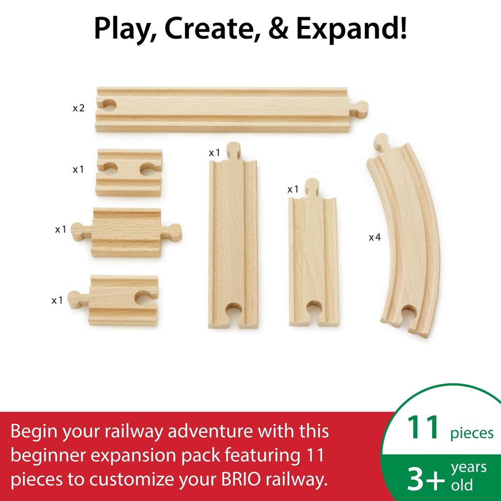 BRIO Additional Rail Set 1 33401
