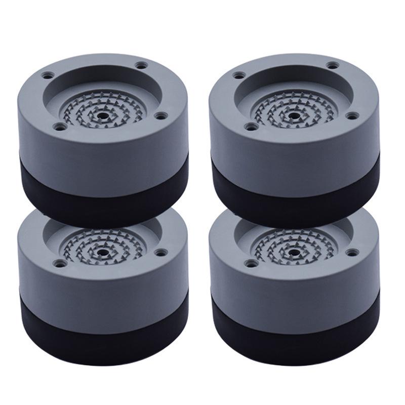 Universal Anti-Slip Shock Absorber Waterproof Rubber Foot Pad for Washing Machines & Refrigerators
