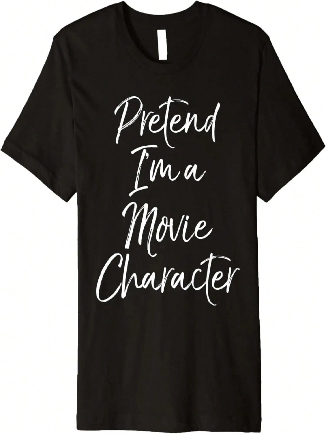Easy Halloween Costume Lazy Pretend I m A Movie Character Premium T-Shirt S разноцветный