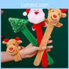 Christmas Bracelet For Kids Santa Claus And Reindeer Plush Toy