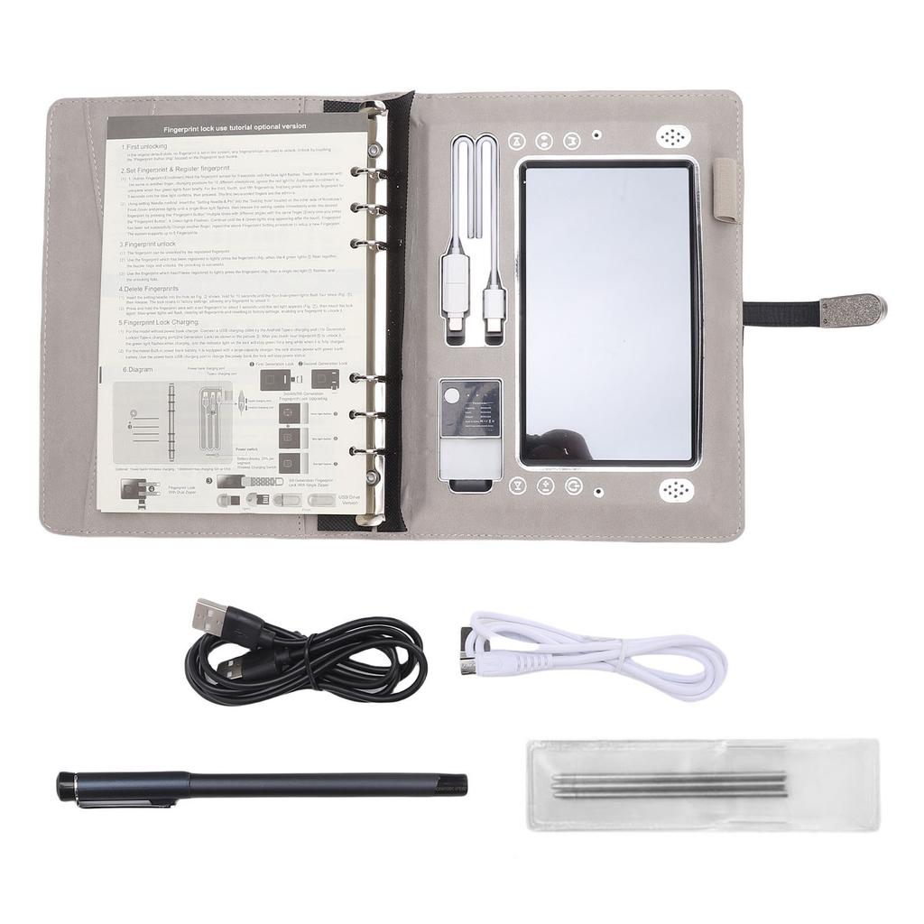 Digital Smart Pen Notebook Real Time Sync for Digitizing Convert to Text AI Drawing for Storing and Sharing Notes for