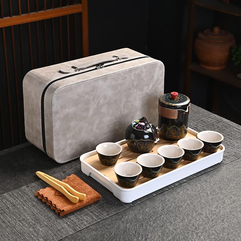 Chaxun Classic Portable Ceramic Tea Set