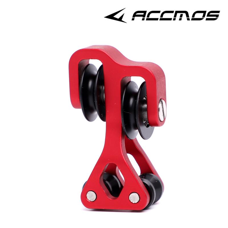 Kladka z hliníkové slitiny pro kabel 10 mm 3/8" tyč Rozdělovač tětivy kladkou Náhradní díl Rozdělovač tětivy Kladka pro šíp