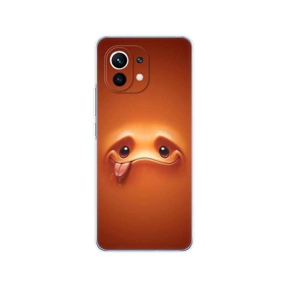 Pro xiaomi Mi 11 / Mi 11 Lite 5G NE 4G / Mi 11i / Mi 11 Ultra Case Phone Zadní kryt pro xiaomi11 i 11 Lite Xiomi Mi11 Silicon TPU