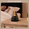 A9 Flame Aromatherapy Humidifier USB Home Silent Ultrasonic Atomization Remote Control Atmosphere Light Essential Oil Humidifier