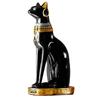 1pc Egyptian Cat Figurine Bastet Cat Goddess Statue New Candle Holder Resin Animal Ornament Gift Home Decoration Small Crafts